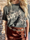 Coors Cowboy Cropped T-shirt on