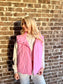 Pink Quilted Vest