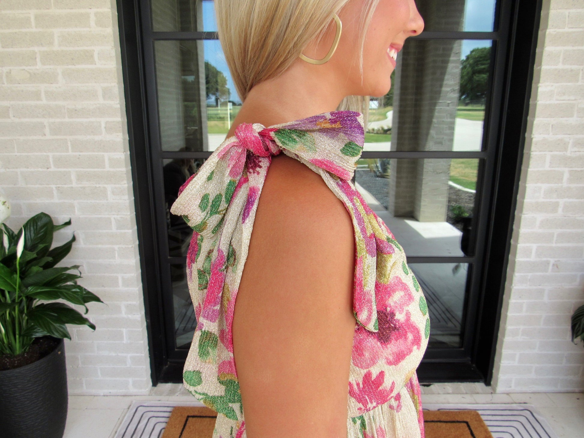 model wearing House Mom's Favorite Dress