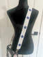 White/Blue Star Beaded Strap
