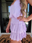 Preppy Skirt close up from the left side